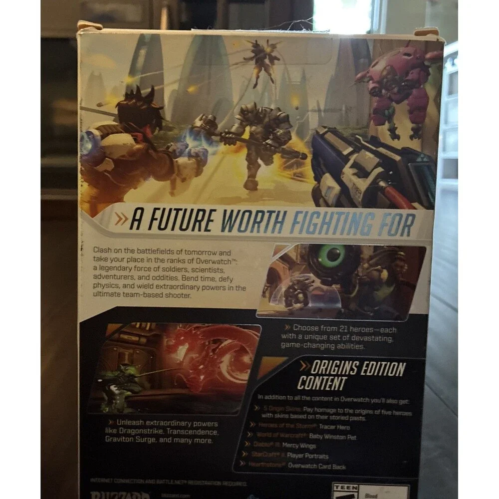 Overwatch Origins Edition PC Game Boxed Set Windows 2016 Blizzard